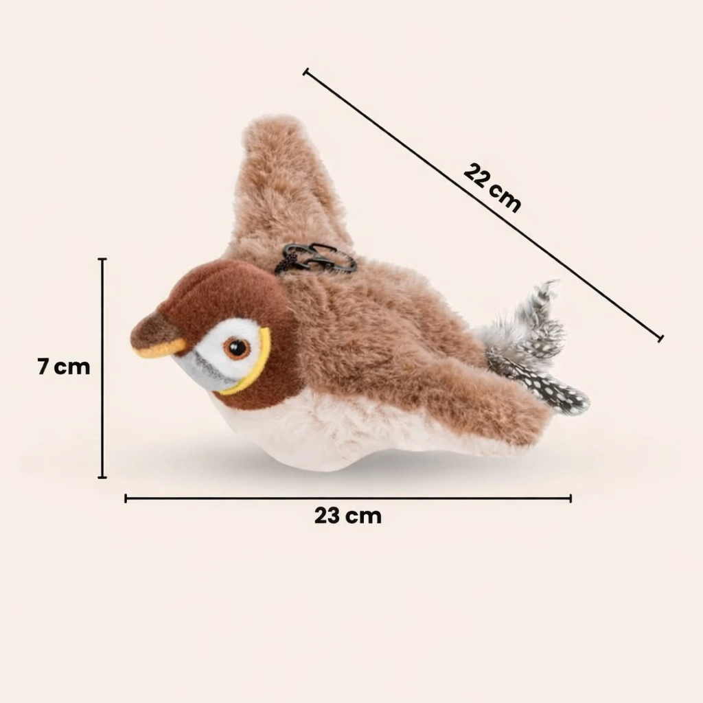 Charmpaws Realistisk fågelsimulering för katter